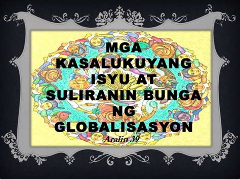 Globalisasyon Poster Slogan Tungkol Sa Mga Isyu Sa Paggawa Mga The | Images and Photos finder