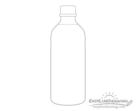 Water Bottle Drawing Easy : How To Draw A Cartoon Water Bottle For Kids ...