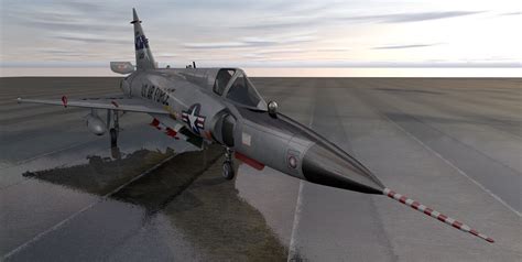 Convair F-102 Delta Dagger 3D Model by ChipBassChaos