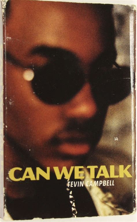 Tevin Campbell - Can We Talk (1993, Cassette) | Discogs