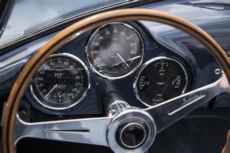 The dashboard of an #AstonMartin DB2/4 from 1953 with our bespoke SMITHS gauges http://www ...