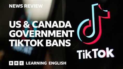 US & Canada government TikTok bans: BBC News Review - YouTube