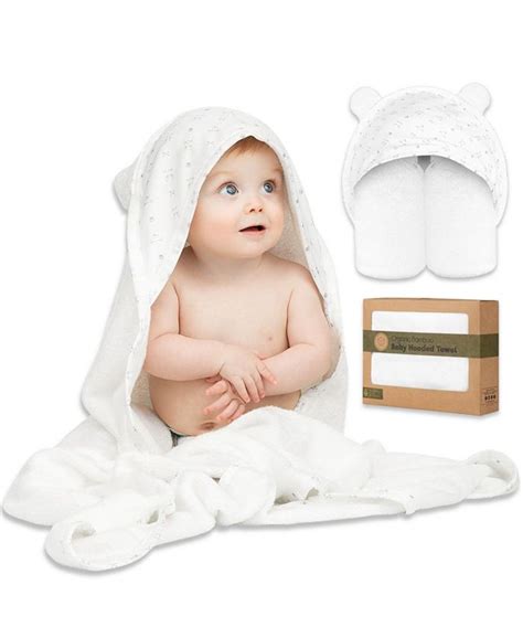 KeaBabies Luxe Baby Hooded Towel, Organic Baby Bath Towel, Hooded Baby ...