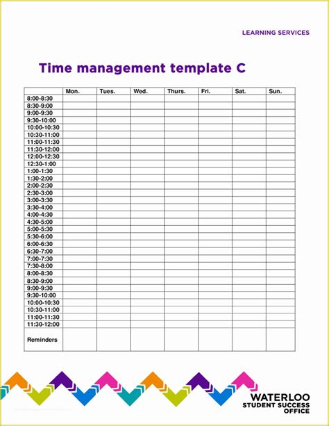 Time Management Excel Template Free Of Time Management Schedule Template | Heritagechristiancollege