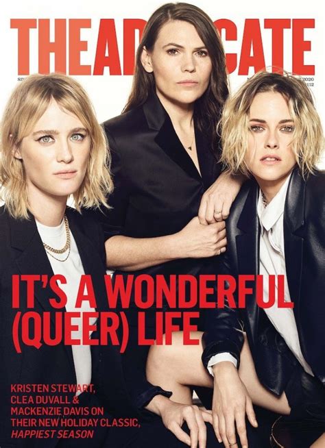 Kristen Stewart, Mackenzie Davis and Clea Duvall - "The Advocate" December 2020 • CelebMafia