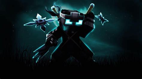 Legendary Ninja! (Glowing Eyes Version) Minecraft Skin