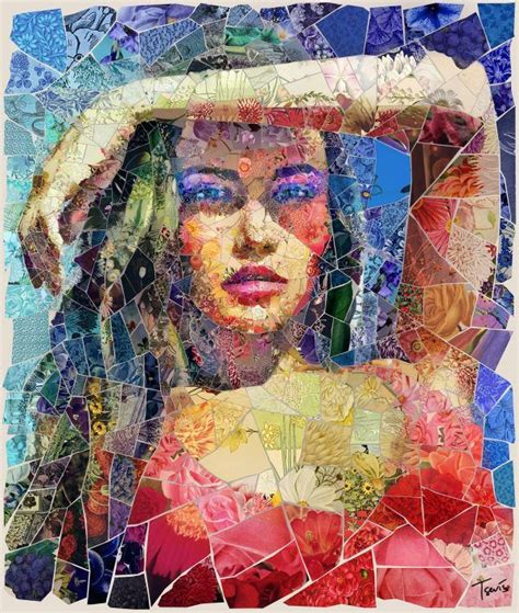Aphrodites, digital art by Charis Tsevis - Ego - AlterEgo | Mosaic art, Art, Illustration