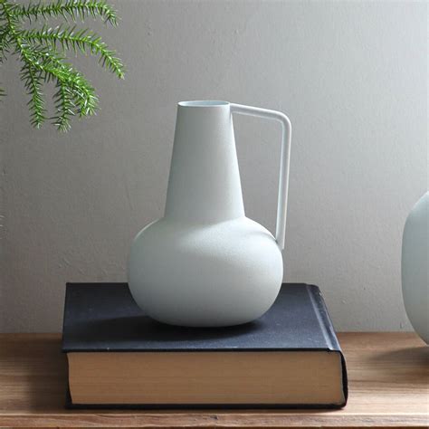 Small White Textured Vase By Marquis & Dawe | notonthehighstreet.com