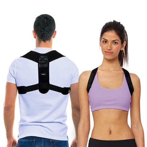 Buy Branfit Shoulder & Back Brace Posture Corrector for Women and Men ...