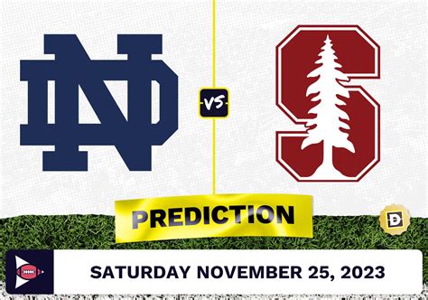 Notre Dame vs. Stanford CFB Prediction and Odds - November 25, 2023