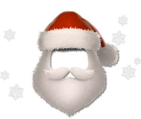 Download Santa-claus - Santa Transparent Beard Png - ClipartKey