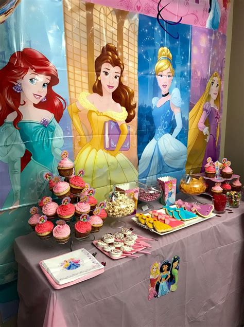 Disney princess birthday party theme | Disney princess theme birthday ...