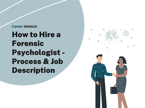 Hiring a Forensic Psychologist: Job Description – Career Sidekick