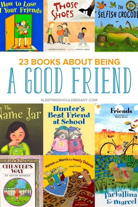 Children's Books about Being a Good Friend | Preschool books, Classroom ...