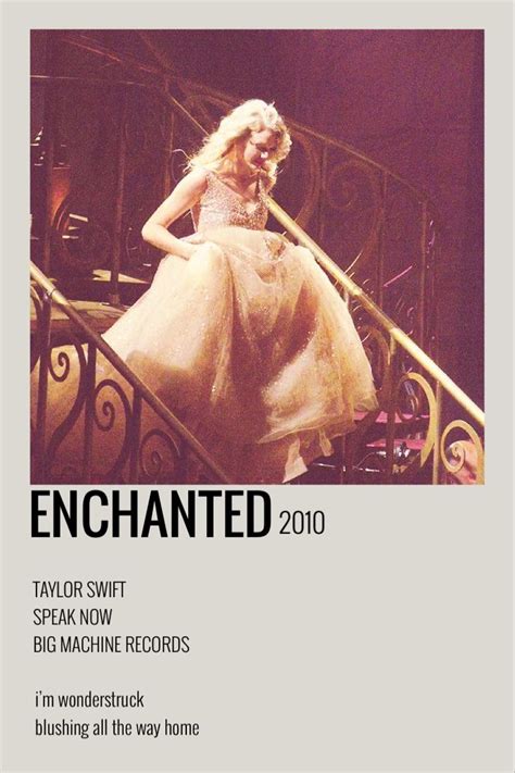 Enchanted Taylor Swift | Taylor swift album cover, Taylor swift songs, Taylor swift album