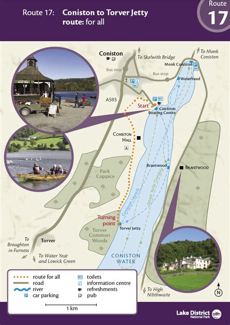 Miles Without Stiles 17: Coniston to Torver Jetty : Lake District National Park