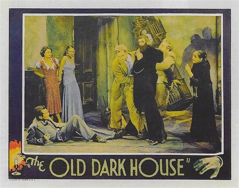 The Old Dark House (1932) | Dark house, Lobby cards, Horror movie posters