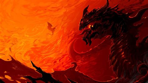 1600x900 Artwork Dragon Fire 1600x900 Resolution HD 4k Wallpapers ...