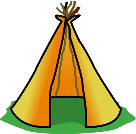 Tent 1 Clip Art at Clker.com - vector clip art online, royalty free & public domain