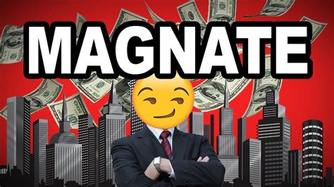 💲👔 Learn English Words - MAGNATE - Meaning, Vocabulary with Pictures and Examples - YouTube