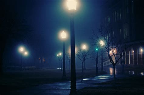 Foggy City Lights Wallpapers - Wallpaper Cave