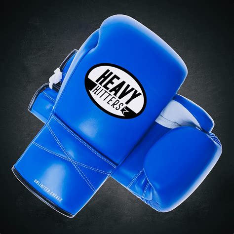 HEAVY HITTERS :: [HEAVY HITTERS] CHAMPION LACE-UP BOXING GLOVES H6-F-BL