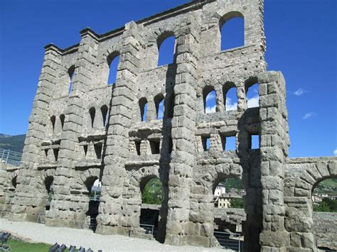 Roman Ruins in Aosta, Italy | Ef tours, Italy, Italy travel