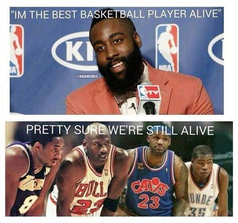 James Harden #sportsmemes | Funny basketball memes, Funny nba memes ...