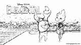 Elemental Coloring Pages  For Kids And Adults sketch template