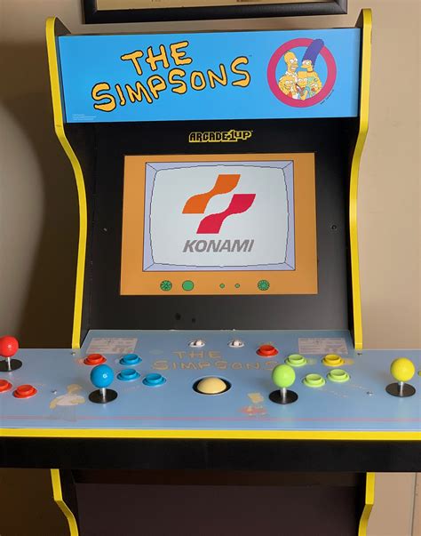 The Simpsons Arcade1Up Cabinet Hands-On Preview: A Cartoon Classic - GameSpot