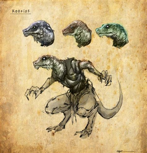 Kobold Concepts by Shev14th on deviantART | Concept art characters, Character art, Alien concept art