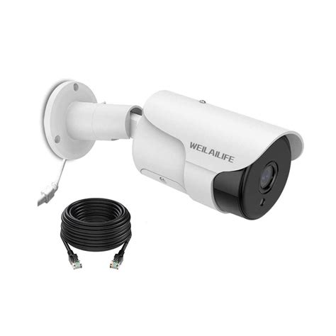 5.0MP PoE Security Camera, Wired Outdoor/Indoor Surveillance IP Camera – WEILAILIFE Security ...