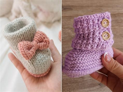 Lovely Baby Booties Free Knitting Patterns