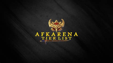 AFK Arena Tier List