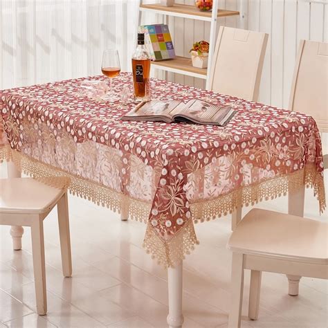 Christmas Lace Tablecloth Wedding Embroidered Tablecloth Party ...