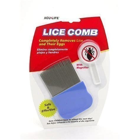 Acu-Life Lice Comb with Magnifier Glass - Walmart.com - Walmart.com