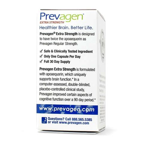 Prevagen® Extra Strength Capsules 20 mg, 30 count