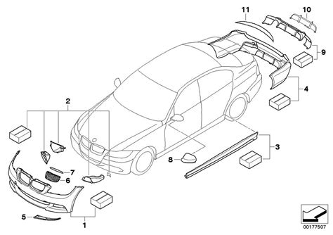 Visualizing the Anatomy of a Bmw 325i: A Comprehensive Body Parts Diagram