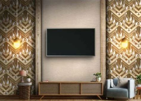 Royal Non Woven Tv Background Wallpaper at Rs 90/square feet in Chennai ...