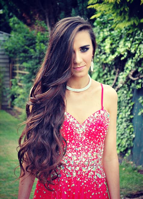 Pin by Phie's Salon on Hair beautiful | Long curly hair, Ball hairstyles, Curly hair styles