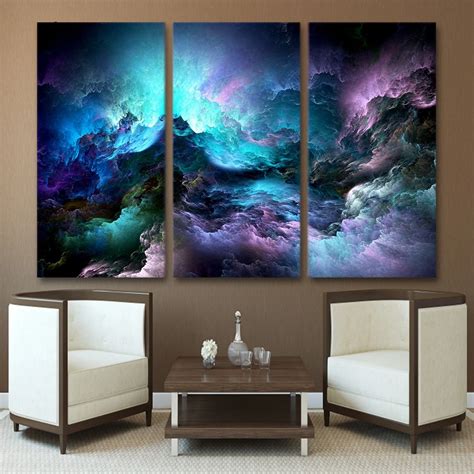 Canvas Wall Art Poster Landscape Pictures Frame For Living Room Decor 3 ...