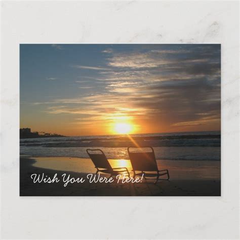 Wish You Were Here! (postcard) Postcard | Zazzle.com