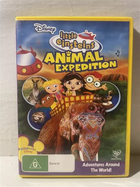 DISNEY LITTLE EINSTEINS: Animal Expedition DVD PAL Region 4 Like New ...