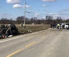 Chad Burns, 38, killed and one injured in two-vehicle truck crash on Ohio State Route 133 in ...