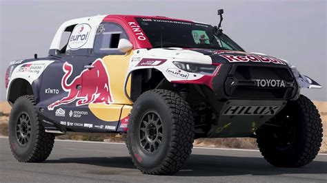 Watch Dakar-Winning Toyota Hilux Drag Race Stock GR Land Cruiser