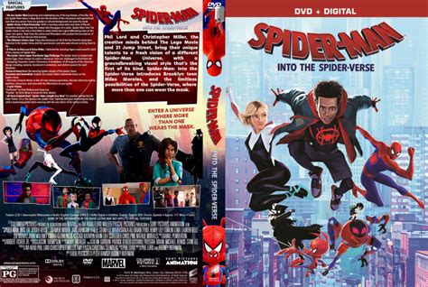 Spider-Man: Into the Spider-Verse (2018) R1 Custom DVD Cover - DVDcover.Com