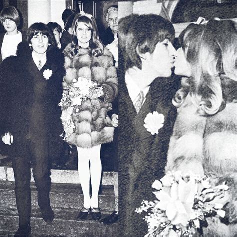 wedding of George Harrison and Pattie Boyd George Harrison Young ...