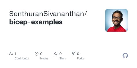 GitHub - SenthuranSivananthan/bicep-examples