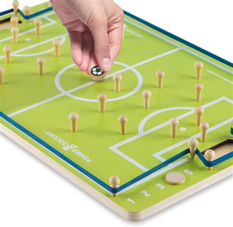 Family Indoor Playing Toys Wooden Tabletop Football Pinball Games ...