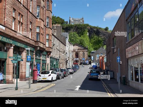 Oban town centre Argyll Scotland Stock Photo, Royalty Free Image: 52807662 - Alamy